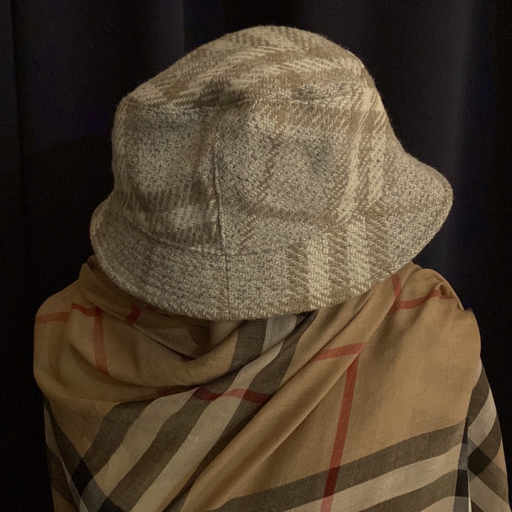 Authentic Wool Burberry Bucket Hat